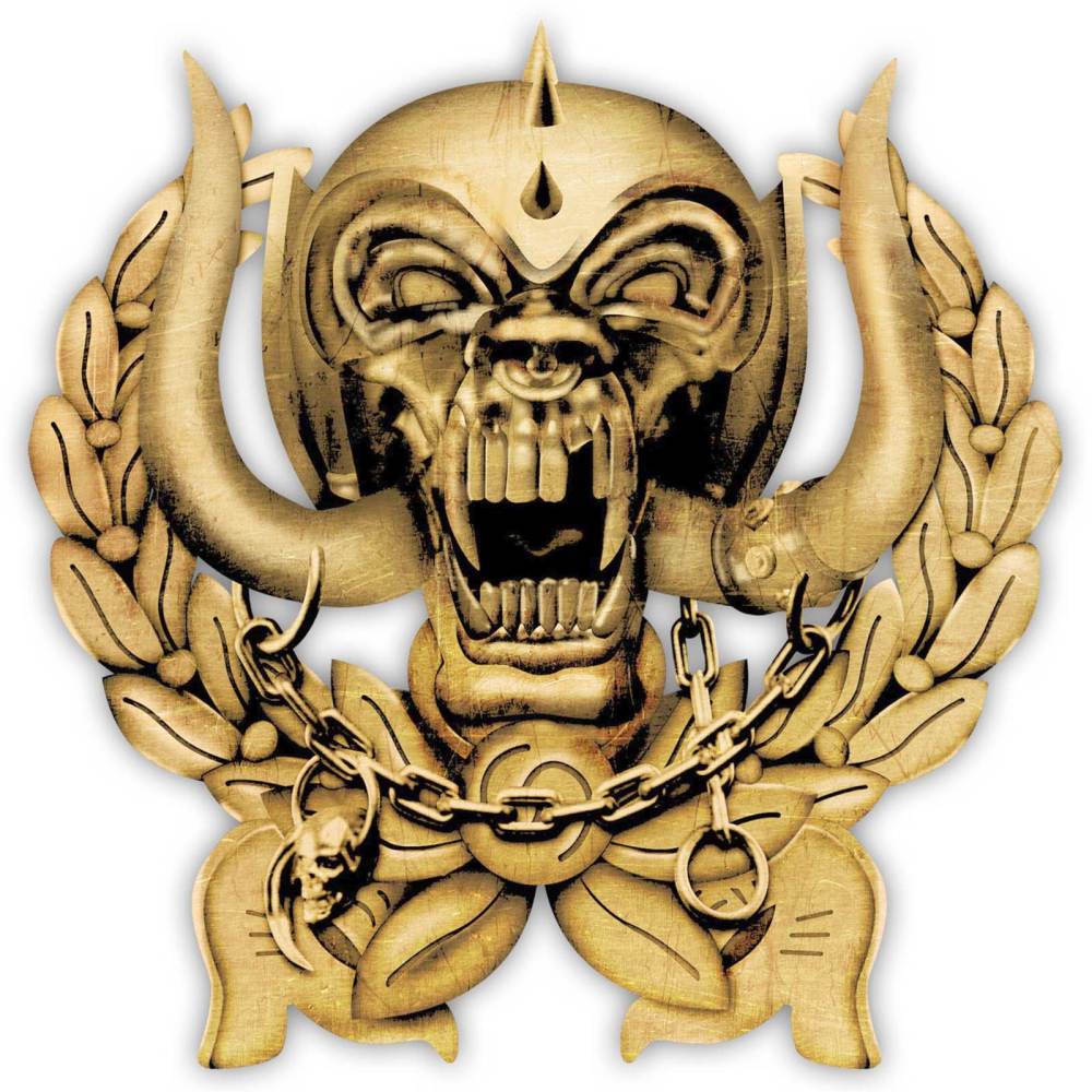 Motorhead - Everything Louder Forever Métal broche - Couleur or